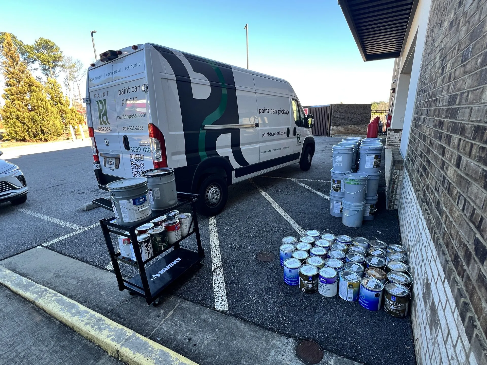 Paint disposal supplies