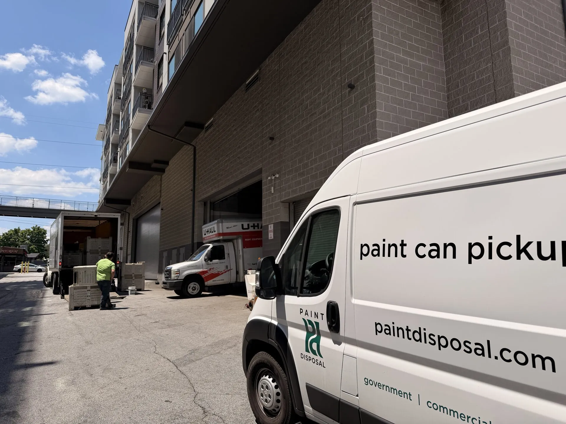 Paint pickup in action